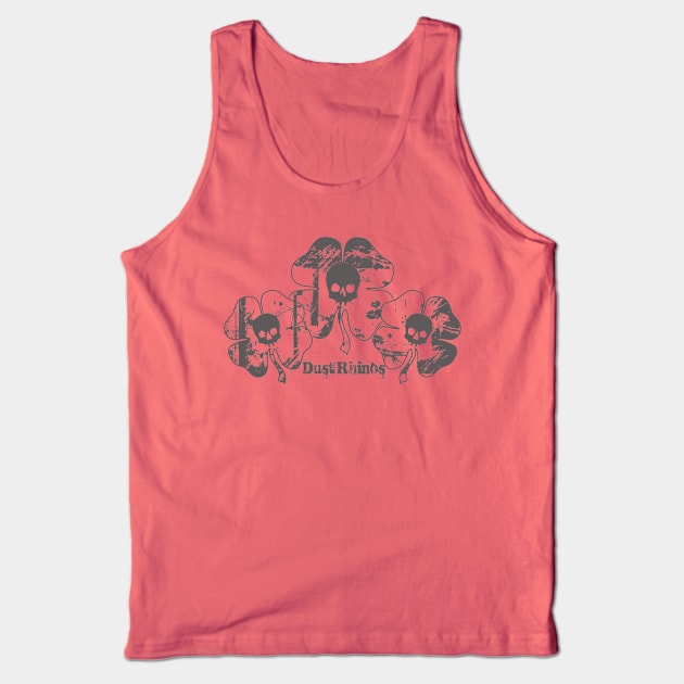 DR Skulls Trio dk Tank Top by Dust Rhinos Swag Store